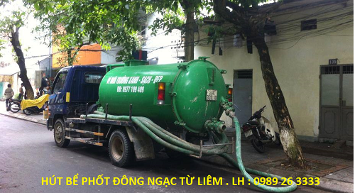 Hút bể phốt tại Đông Ngạc