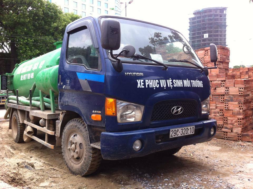 Dịch vụ hút bể phốt giá rẻ tại Phùng Khoang