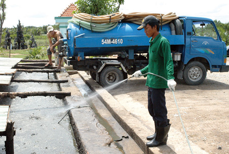 Hút bể phốt tại Thanh Trì