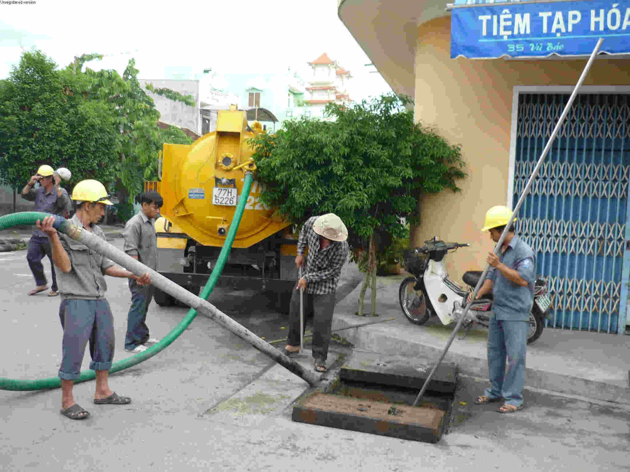Việt Linh cam kết chất lượng dịch vụ hút bể phốt tại phường Liên Bảo
