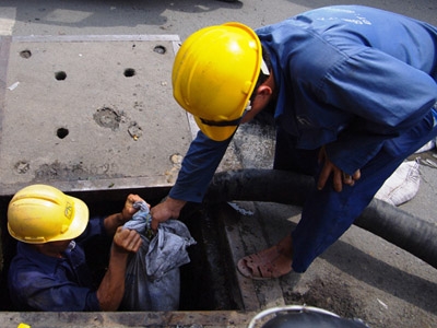 Hút bể phốt tại Bách Khoa