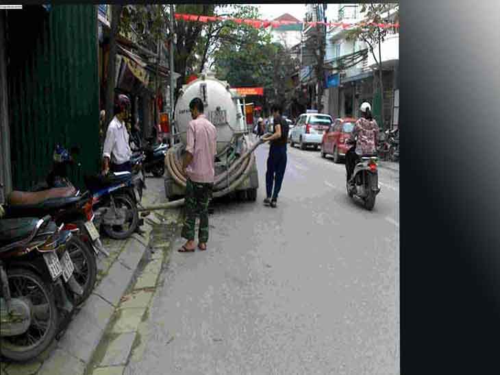 Hút bể phốt tại Yên Viên