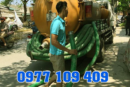 Rút hầm cầu tại Huyện Cần Giờ