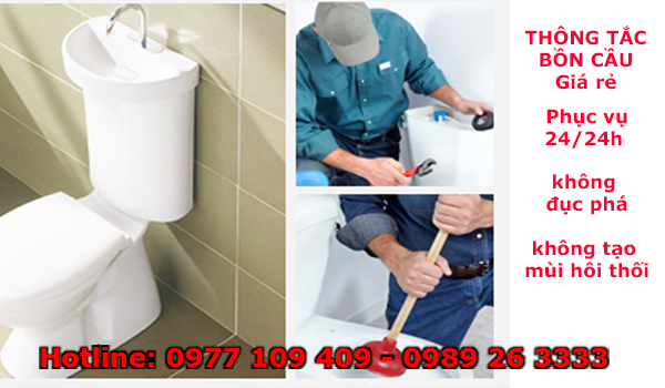 Thông Tắc Bồn Cầu Tại Huyện Đan Phượng