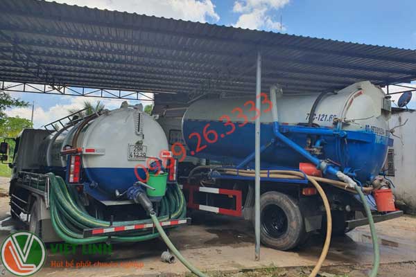 Hút bùn vi sinh tại Hà Nam