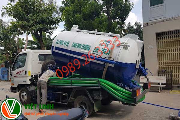 Hút bể phốt tại Phú Xuyên