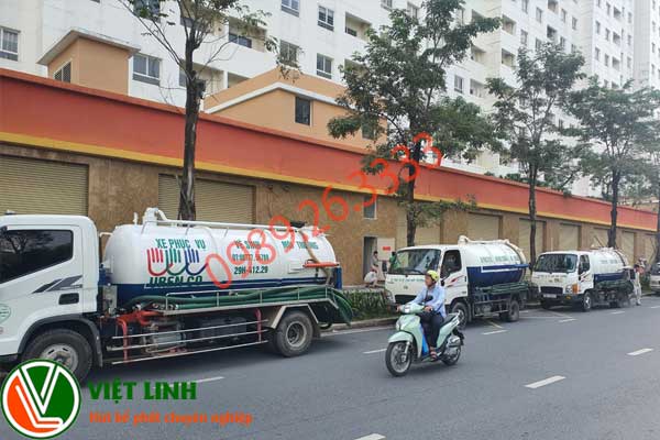Hút bể phốt tại Phúc Thọ