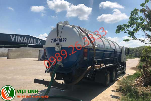 Hút bể phốt tại Đan Phượng
