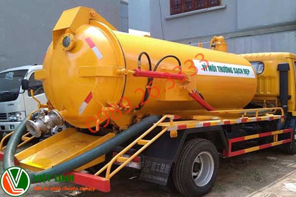 Hút bể phốt tại Ba Vì