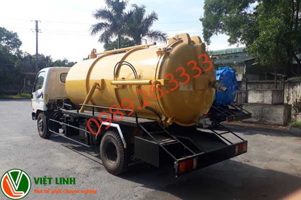 Hút bể phốt tại Hoài Đức