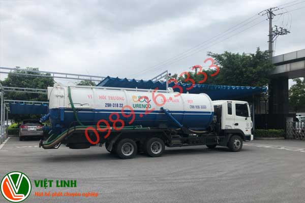 Hút bể phốt tại Gia Bình