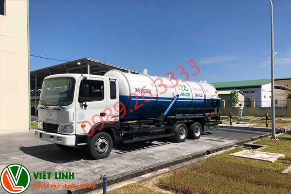 Hút bể phốt tại Phù Tiên