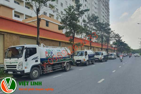 Hút bể phốt tại Châu Giang