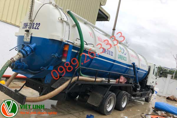 Hút bể phốt tại Yên Dũng