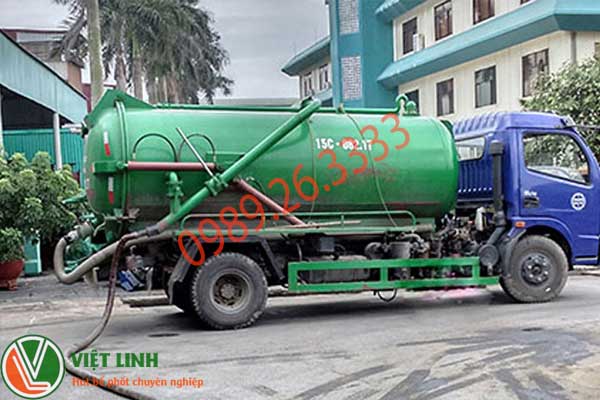 Hút bể phốt tại Yên thế