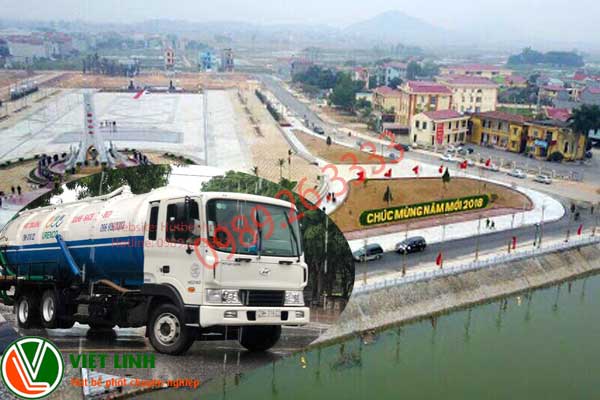 Hút bể phốt tại Việt Yên