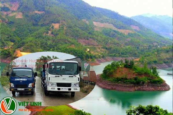 Hút bể phốt tại Lục Nam