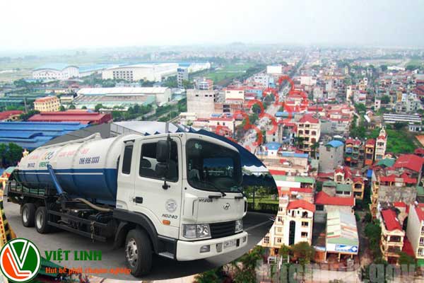 Hút bể phốt tại Tiên Du