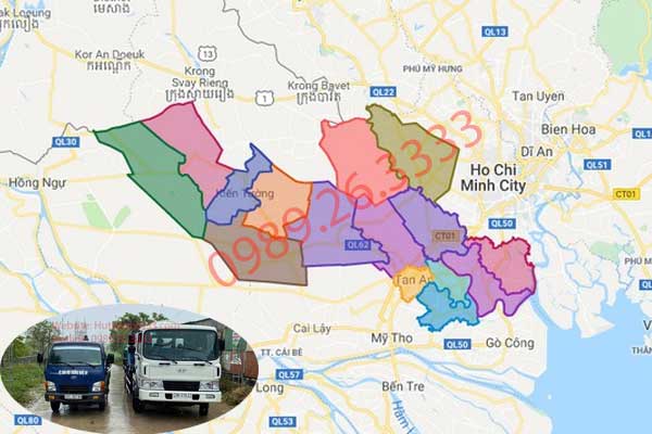 Hút hầm cầu tại Long An