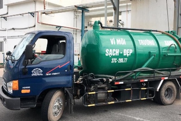 Hút bể phốt tại Bình Giang