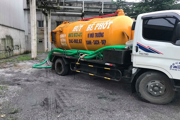 Dịch vụ thông tắc Cống, hút bể phốt tại Liên Hà