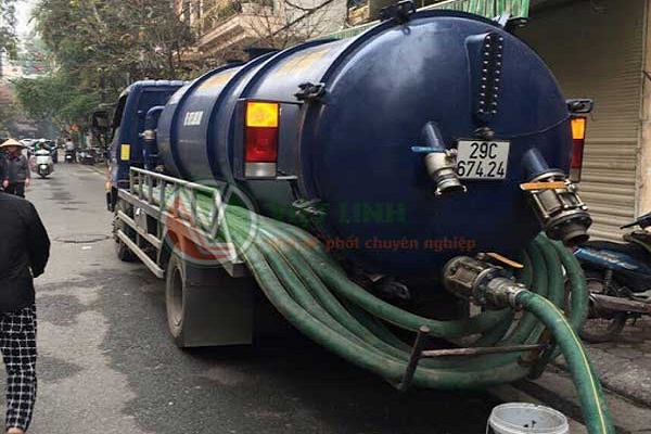 Thông tắc Cống, hút bể phốt tại Vân Hà