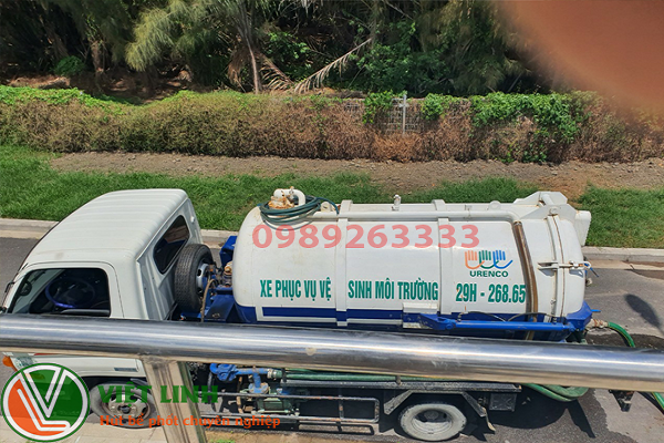 Thông tắc cống, hút bể phốt tại Phương Liên