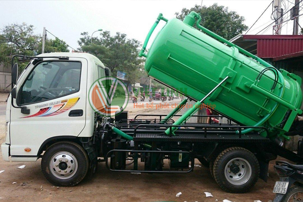 Thông tắc cống, hút bể phốt tại Thịnh Quang