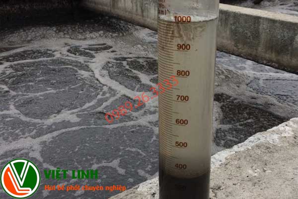 Quá trình xét nghiệm bùn vi sinh tại Vĩnh Phúc