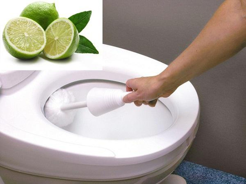 cách tảy trắng bồn cầu bị ố vàng