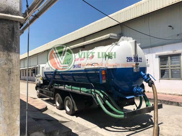 dịch vụ thông tắc bể phốt ba đình