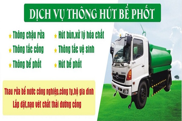 Các dịch vụ môi trường mà chúng tôi đang cung cấp cho quý khách hàng