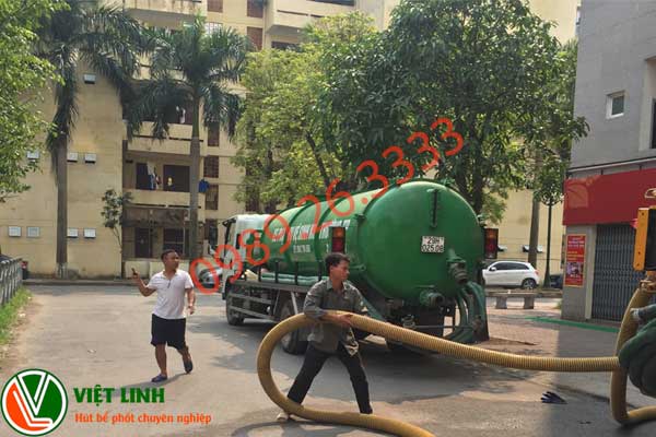 Dịch vụ hút bể phốt tại Thường Tín