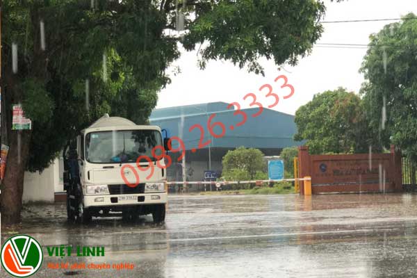 xe hút bể phốt tại ninh bình