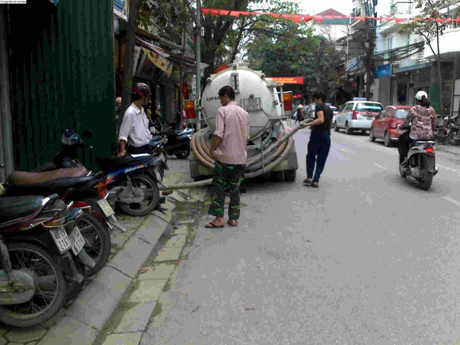 Hút bể phốt tại Thanh Xuân