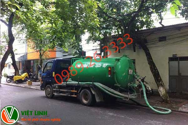 Dịch vụ thông hút bể phốt Hà Nội
