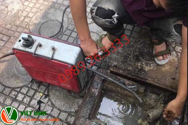 Quy trình thông tắc cống tại thanh trì của Việt Linh