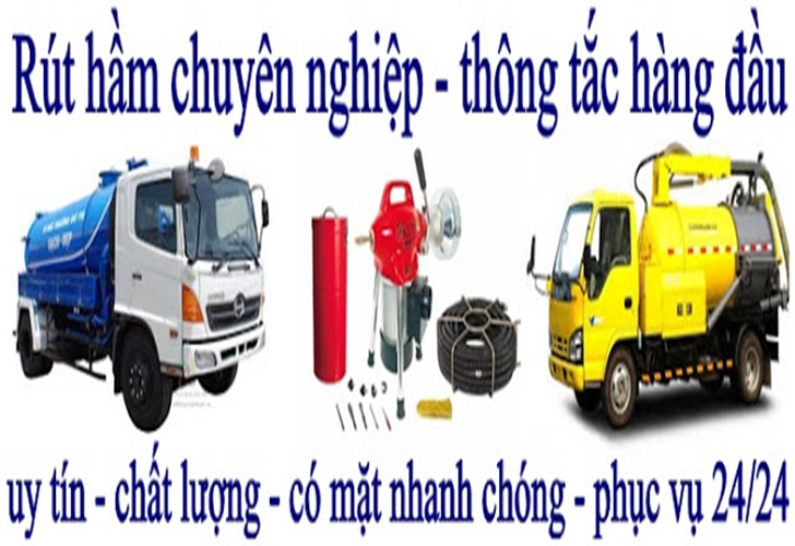 Hút hầm cầu huyện Bình Tân