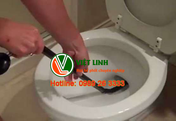 thông tắc bồn cầu thạch thất