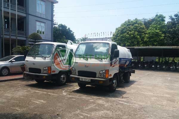 Việt Linh sở hữu nhiều xe hút bể phốt phân khối lớn