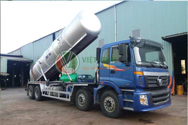 xe dịch vụ hút bùn vi sinh tại Nam Đinh