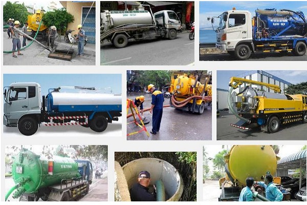 Hút bể phốt tại Nam Định